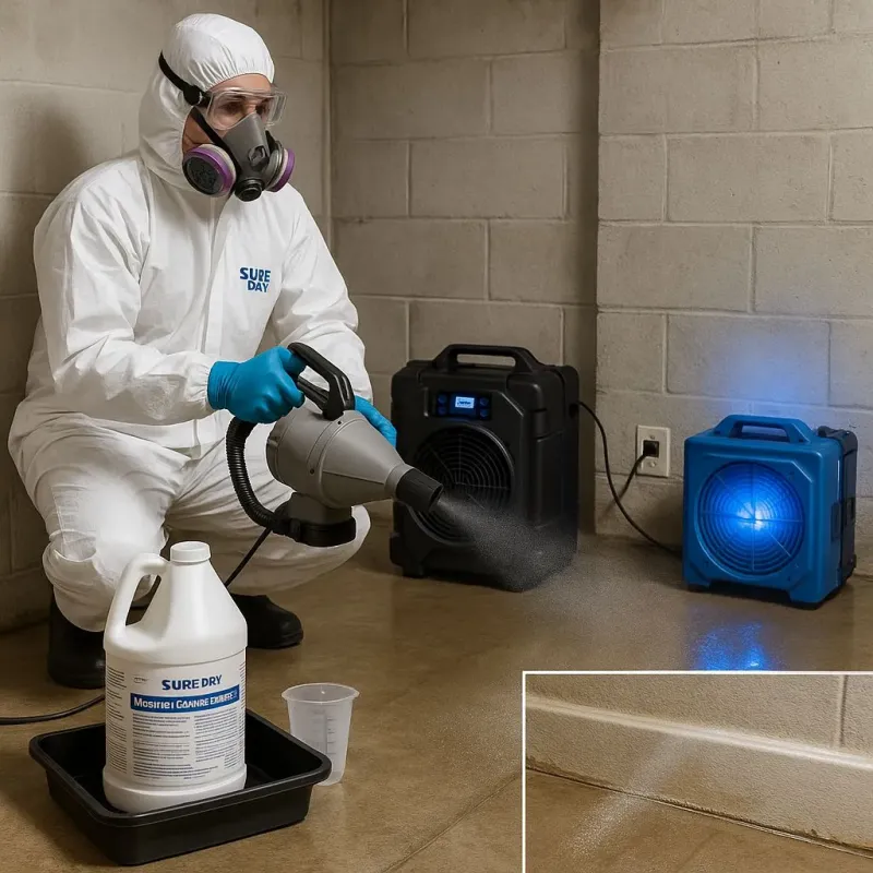 Sanitization and Odor Removal process in Hopatcong Hills, NJ